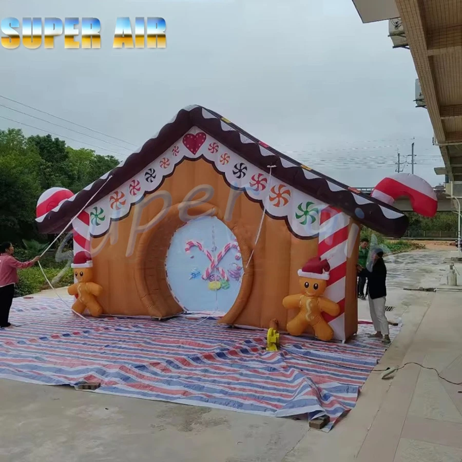 中国製カスタムデザインの膨張式クリスマスフェスティバル装飾、膨張式クリスマスウォール