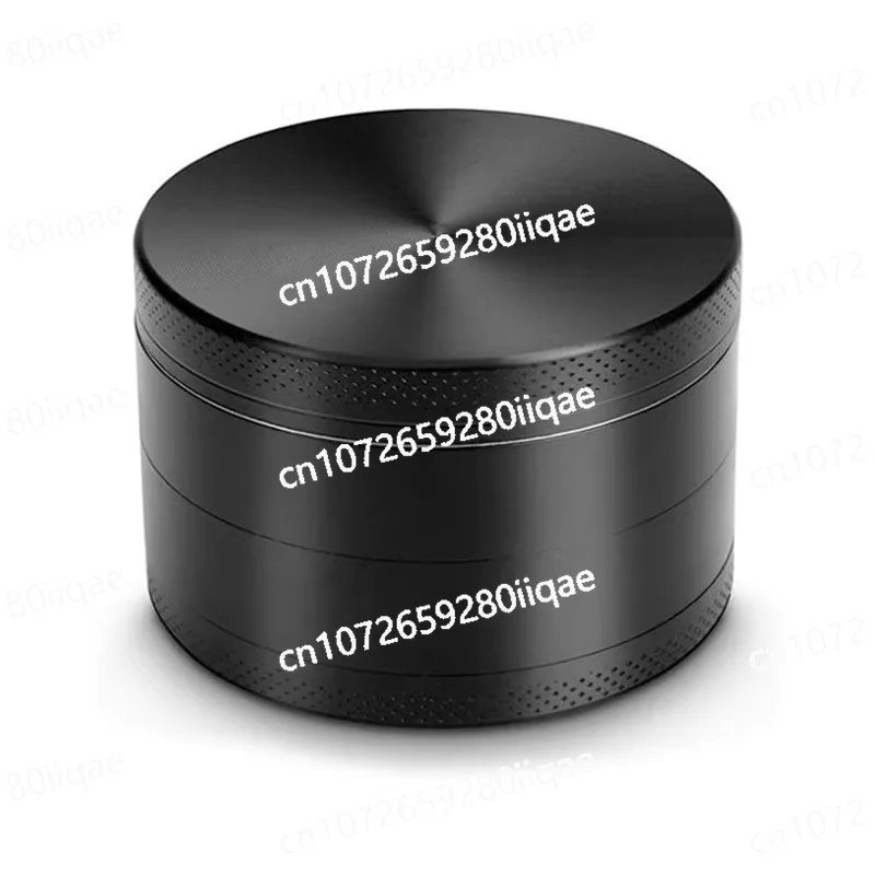 Custom Gold Zinc Alloy Grinder with Magnetic Cover Filter Four Layer Herbal Fragrance Grinder