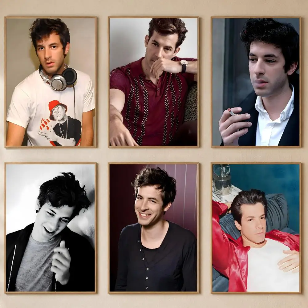 Music Producer Mark Ronson Poster PP Self-Adhesive Bedroom Gaming Cafe/Bar Vintage Aesthetic Decor Ideal Gift