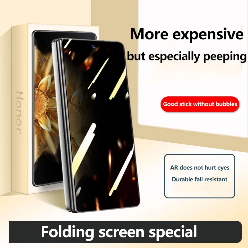 Privacy Screen Protector For Honor Magic Vs3 V3 V2 RSR Anti-spy Tempered Glass