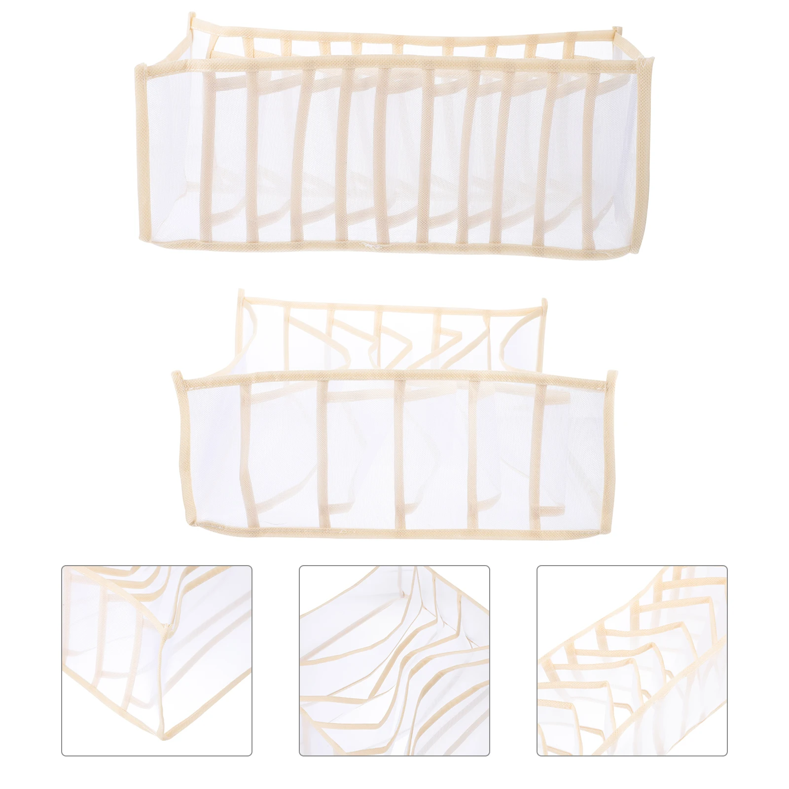 

Underwear Socks Storage Box ganizer Container Bedroom Household Case Lingerie Tray Material Multiple Design Neat