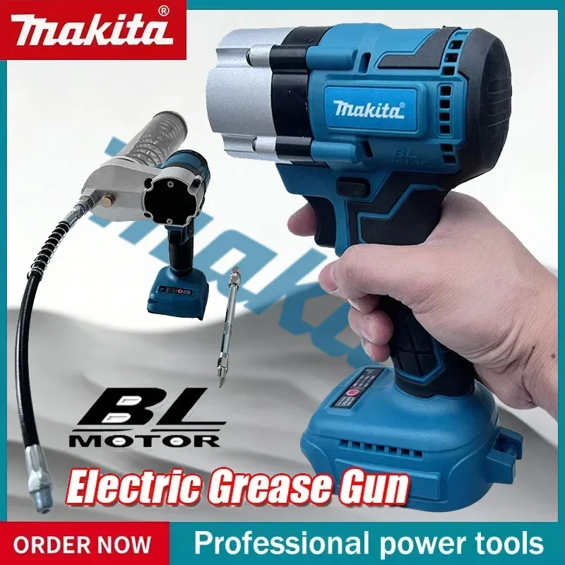 

Makita смазочное масло высокого давления, инжекторная машина, смазочные пистолеты, бесщеточный электрический смазочный пистолет для батареи 20 В