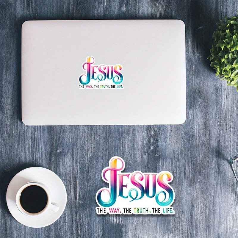 Christian Inspirational Quotes Vinyl Stickers, Suitable for Water Bottles, Laptops, Phone Cases, Cars, Multi-Functional Stickers