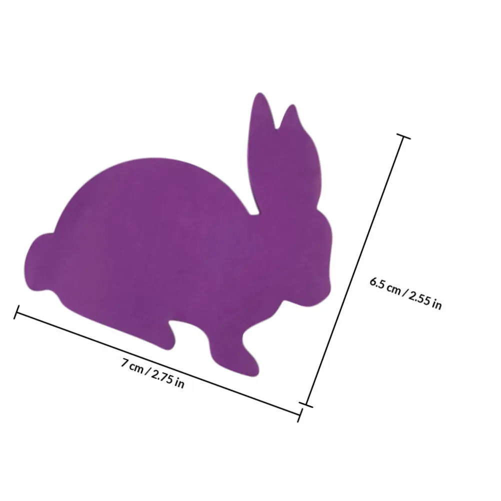 7 Books Cute Easter Bunny Notepad Pastel Animal Shaped Spring Holiday Memo Pads Easter Party Favor Classroom Prize