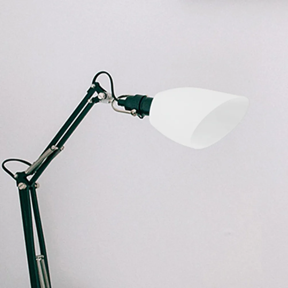 3pcs Plastic Lamp Shade with Inclined Head Design – Dust-Proof, Eye-Friendly Bright Light for Living Room, Bedroom, Office