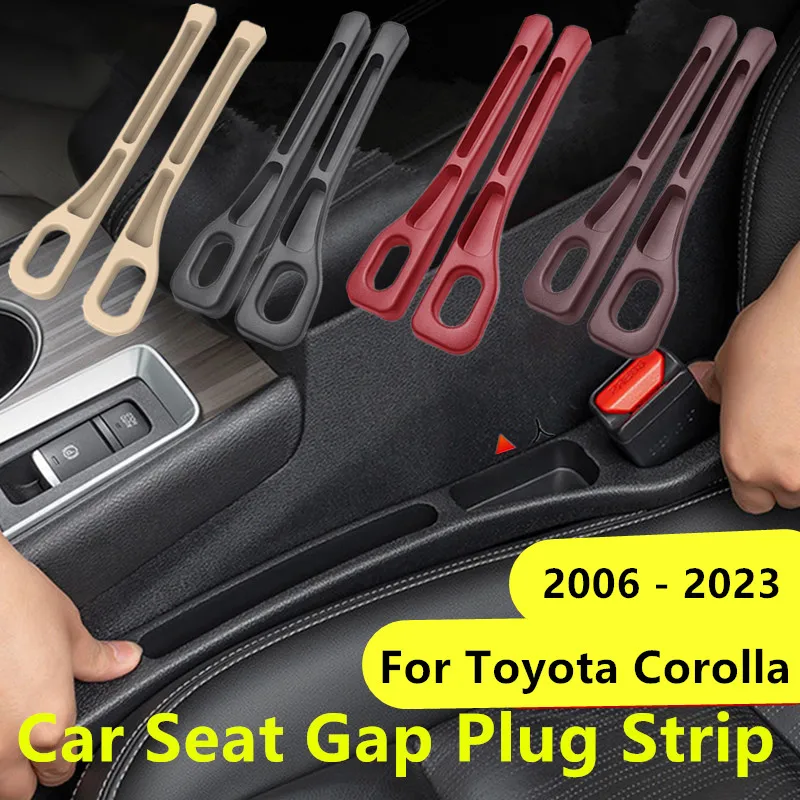 

PU Car Seat Crevice Filling Storage Leak-Proof Sealing Strip Accessories For Toyota Corolla 2006 2007 2008 - 2020 2021 2022 2023