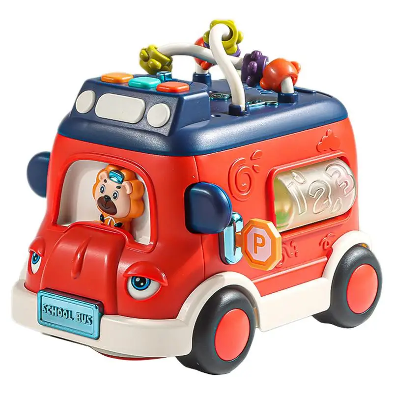 

Toddler School Bus Toy School Bus Toy Car Toddler Car Toys With Light And Music Bus Vehicles Toys Interactive Vehicles Car Toys