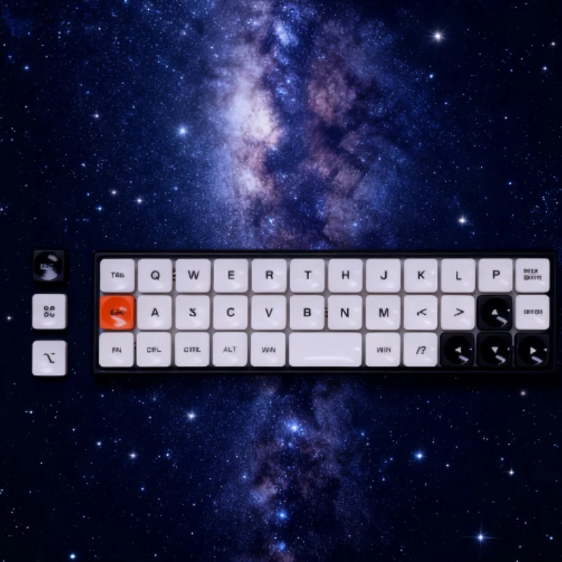 

Колпачок для клавиш в стиле маджонга, низкопрофильный переключатель с печатью из ПБТ, совместимый с изготовленным на заказ, механическая клавиатура, прочный аксессуар ​