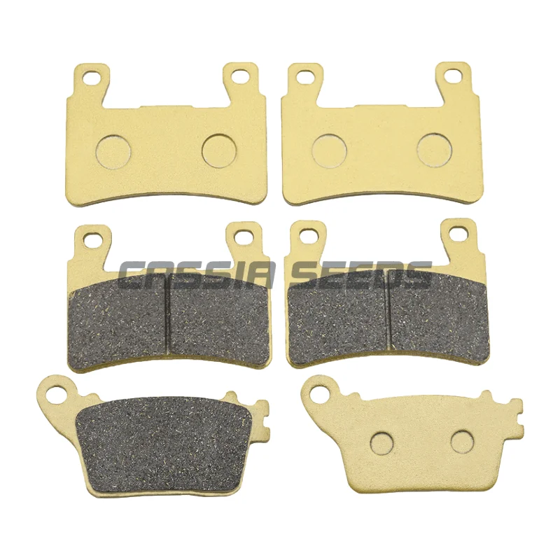 

Motorcycle front and rear brake pads disc brake pads for Kawasaki Mavericks Ninja ZX-6R ZX6R ZX636 2013-2020