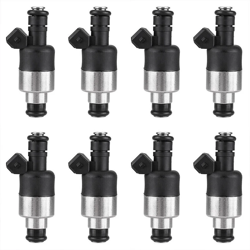 8PCS For Chevy Corvette Caprice 5.7L 1994-1997 New Fuel Injectors 17095004 Parts