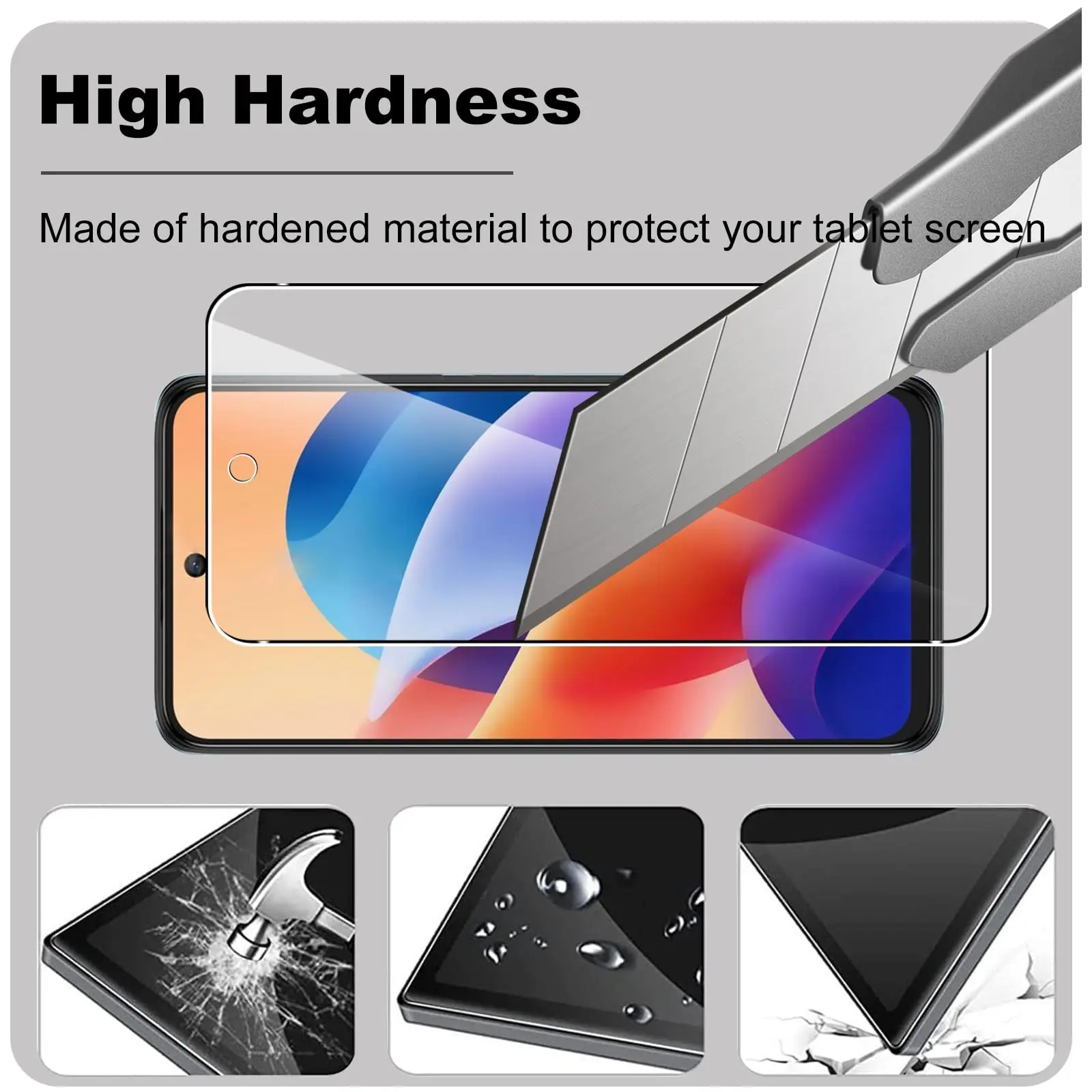 

Screen Protector For TCL 60 SE 60R 6.7 inch, Tempered Glass 9H HD Crystal Anti Scratch Case Friendly Phone Accessaries