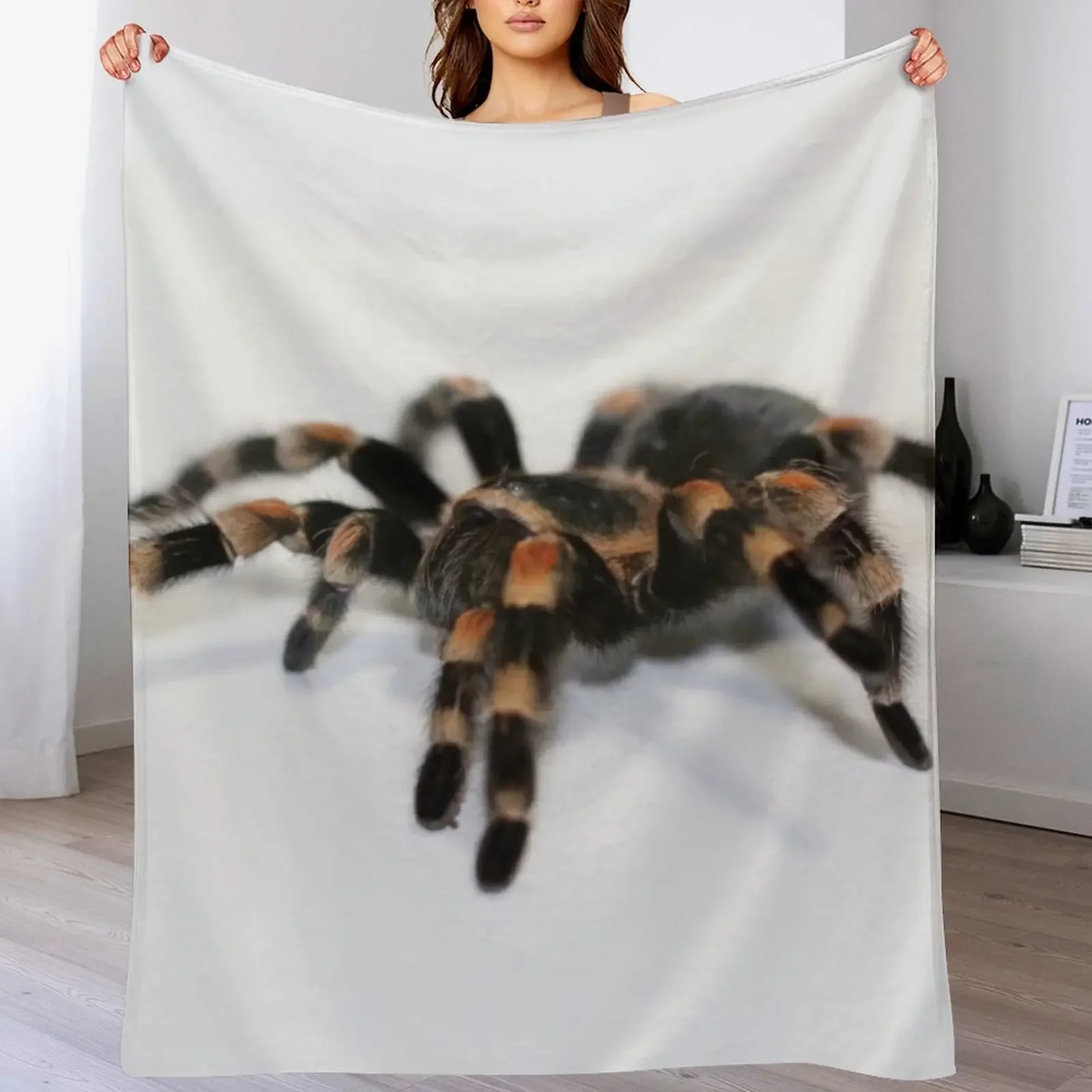 Tarantula Throw Blanket Flannels Soft Blankets