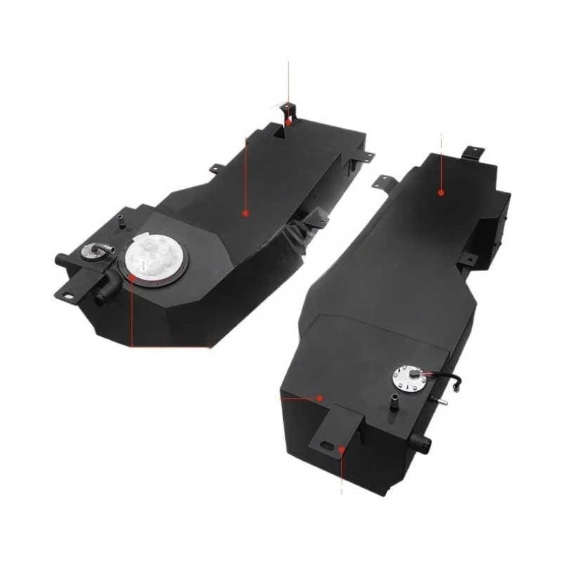 auxiliary fuel tank kit for equipment fuel tank refitting
