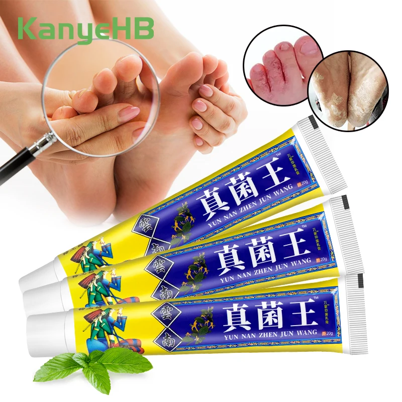 

3pcs Tinea Pedis Treatment Cream Psoriasis Dermatitis Eczema Ointment Relief Itchy Skin Beriberi Fungal Infection Medicine A1544