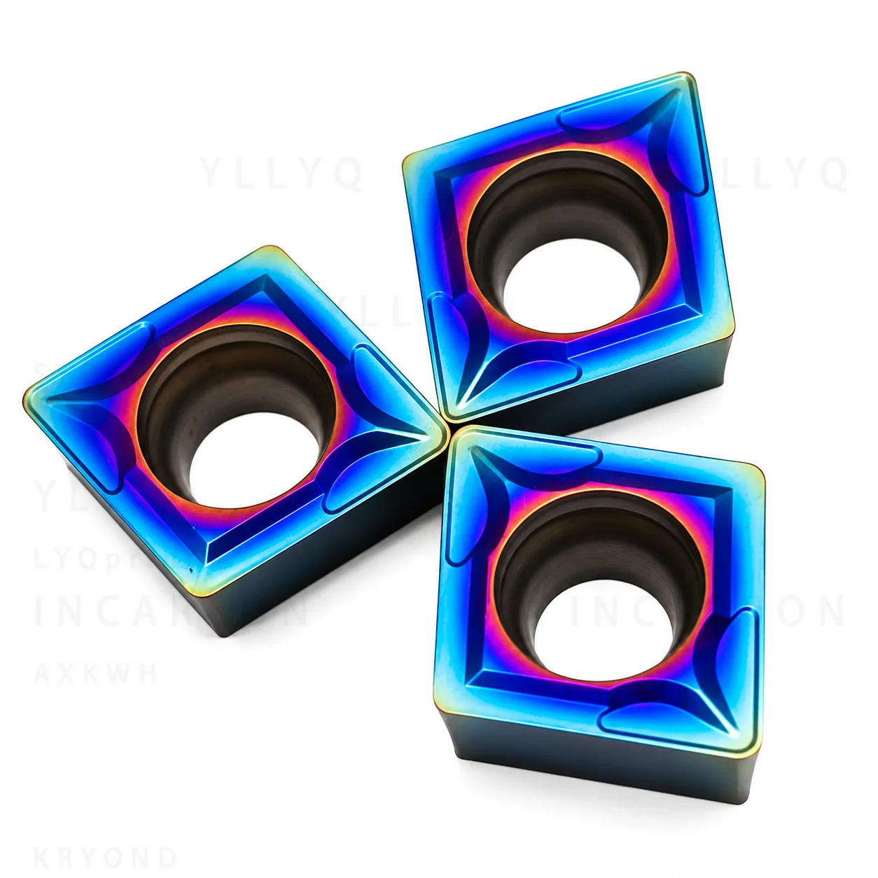 

CCMT09T304 CCMT09T308 Nano Blue Carbide Turning Insert CNC Lathe Internal Metal Cutting Tool for Steel Machining