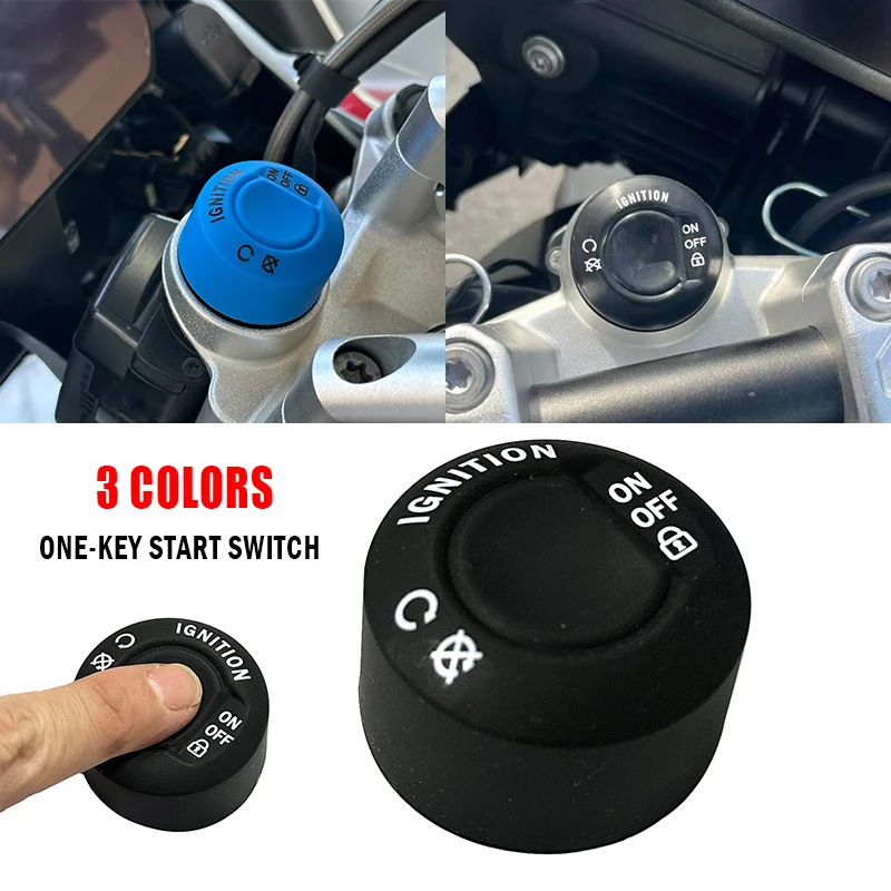 R1250GS R1200GS غطاء حماية مفتاح التشغيل بمفتاح واحد لسيارات BMW R 1200GS R 1250GS LC ADV F900R F900XR R1200RT R1200RS R1200R