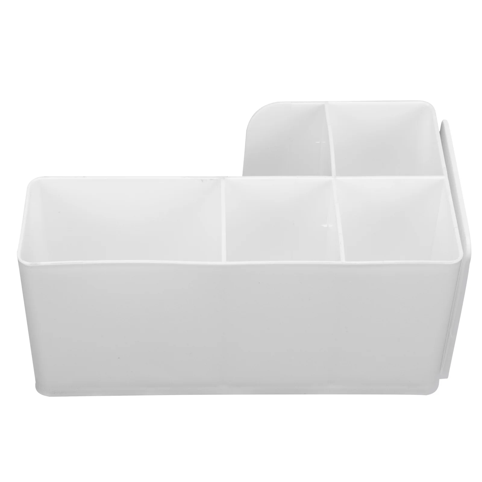 

Storage Box Makeup Organizer Plastic Container Desk Tidy Lipstick Holder Eye Shadow Case Jewellery Compartment