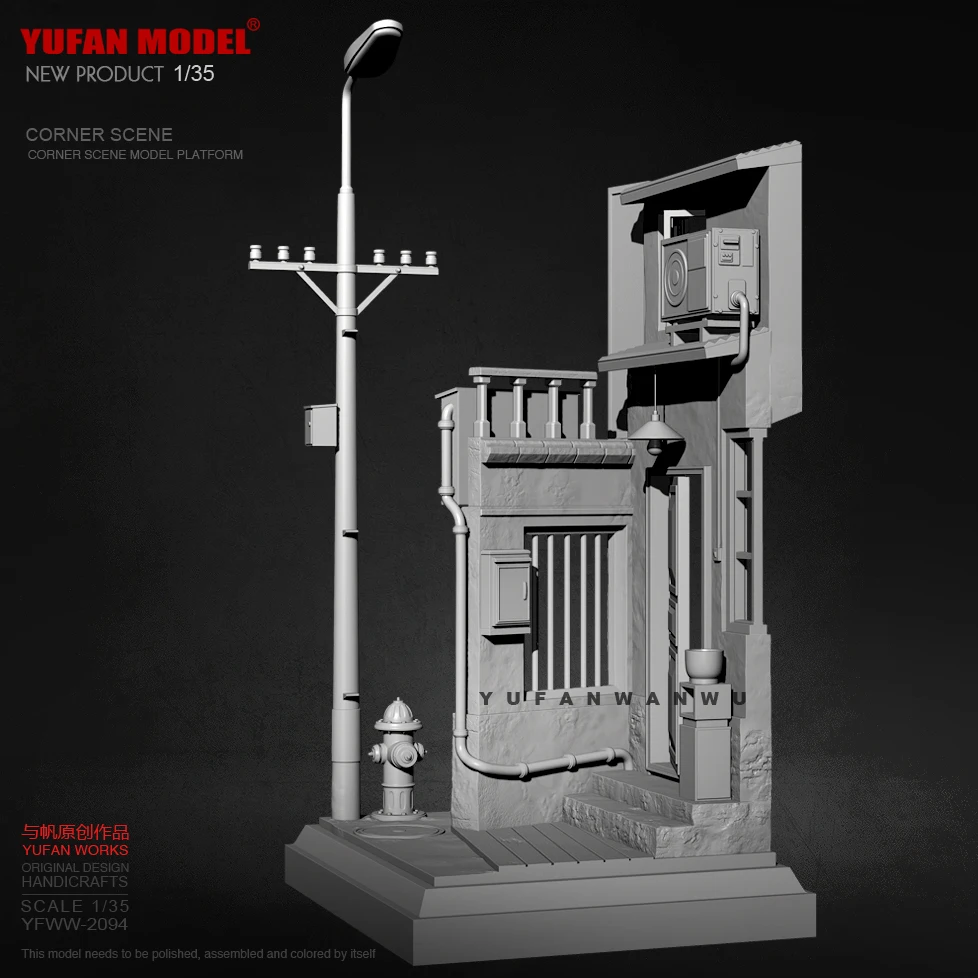 1/35 YUFAN MODEL Resin figure DIY model kits self-assembled YFWW-2094