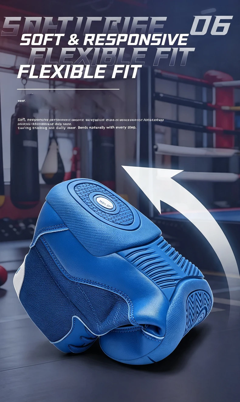 2026 Neue Trainings-Ringerschuhe für Männer und Frauen Fitness-Boxschuhe Atmungsaktive Mesh-Boxschuhe für Männer Hochwertige Ringerschuhe – Detail 5