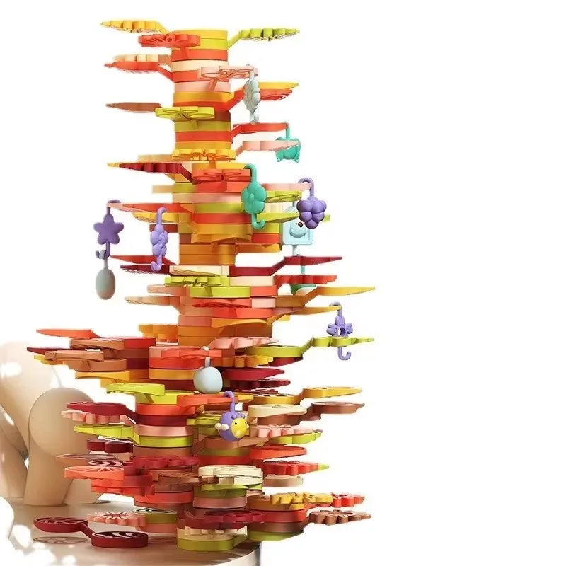 ใหม่ Kids Balance Tree DIY ต้นไม้ซ้อนน่ารัก