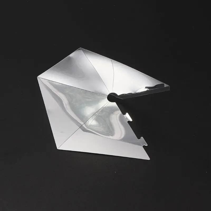Projektor 3D hologramem i piramidą Uniwersalny do inteligentnego telefonu komórkowego Stojak wideo 360 stopni tkaniną