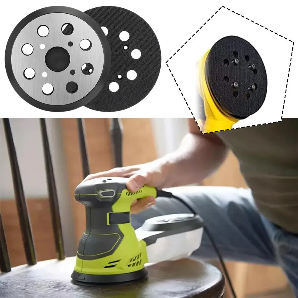 5 Inch 8 Hole Hook Loop Sander Pad For Dewalt DW421/K, DW423/K DW426 Replacement Sander Pad Accessories H5R3