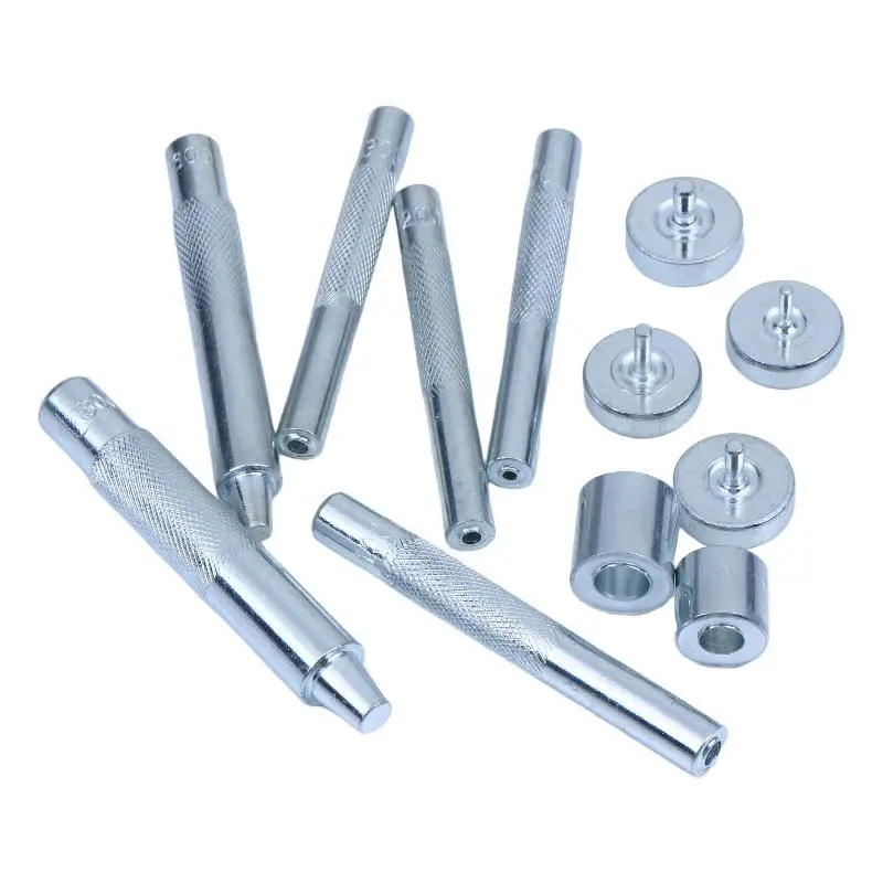 50 # /200 # /300 # /400 # /600 # /800 # Metall-Ösen-Form, Ring, Luftloch, Niete, Installations- und Stanzwerkzeug, DIY-Handwerk-Zubehör – Detail 7