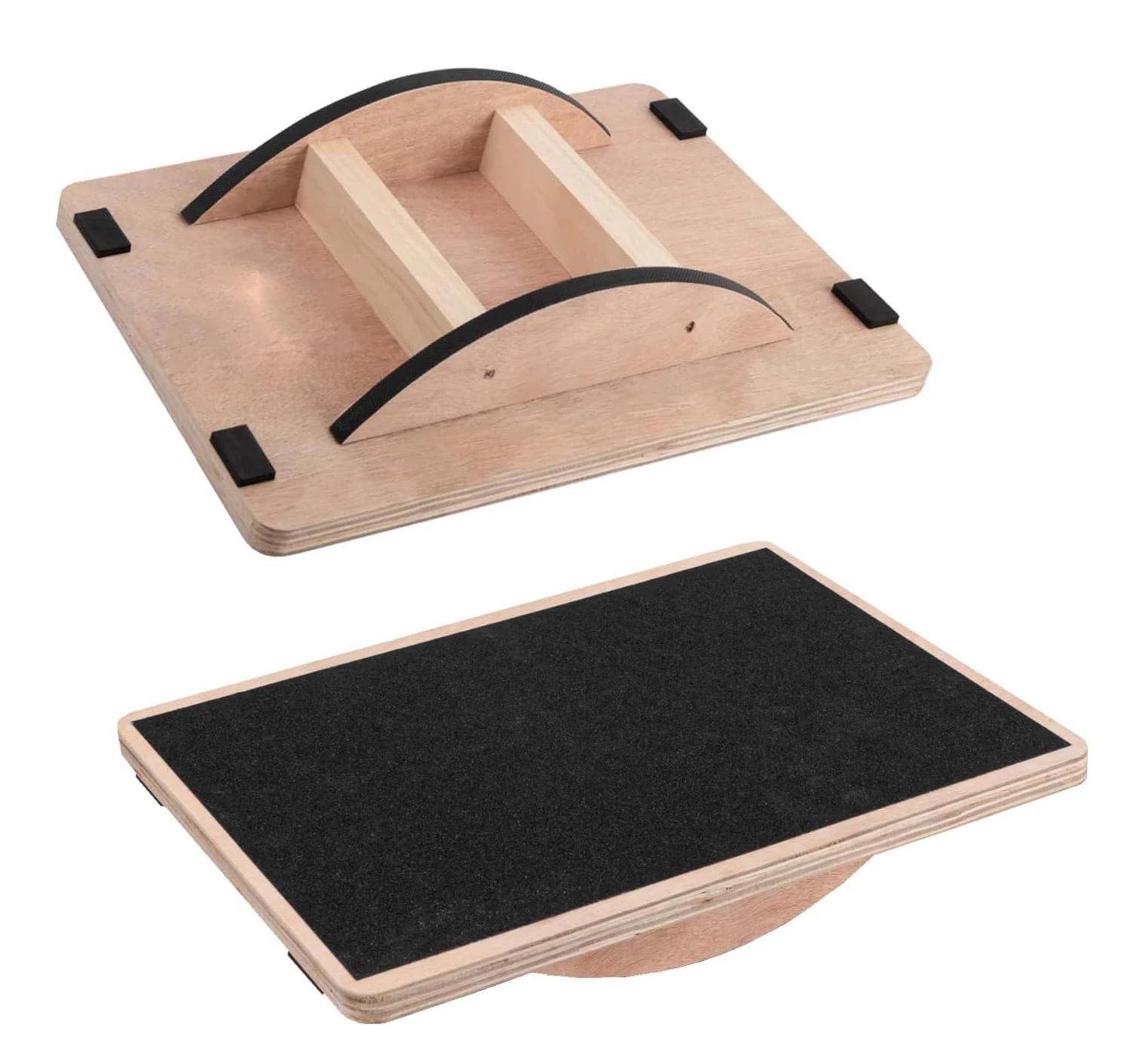 

Anti-Slip Wooden Wobble Board for Adults - Balance Board for Standing Desk Core Strength & Physical Therapy Trainingpromote sale