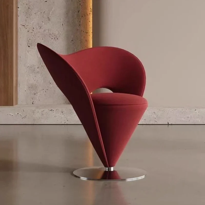 Home Furniture Modern spinning velvet dining room chairs for kitchen living room chairs vanity chair luxury Dresser chair