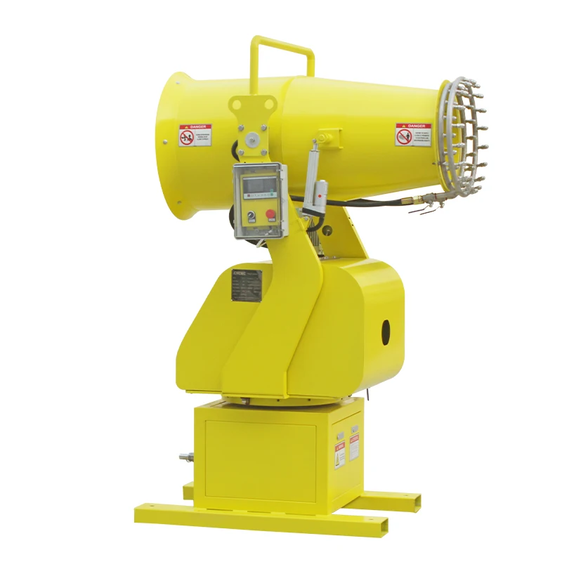 30m Small Hand Push Fog Sprayer Cannon High Pressure Mist Equipment Outdoor Garden Cooling Use
