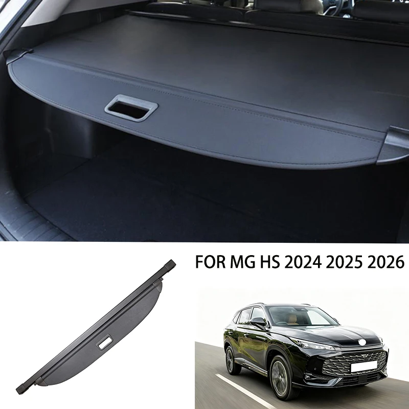 

Автомобильные аксессуары, подходят для MG HS 2024 2025 2026, черная задняя крышка багажника, конфиденциальность, экран багажника, защитный козырек