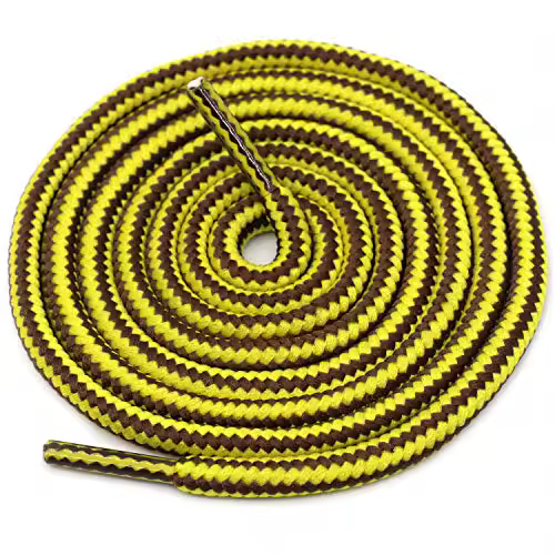 1 Pair 18 Colors Striped Double Color Shoe laces Round Outdoor Sneakers Shoelaces Cotton Boots Shoelace 70CM 90CM 120CM 150CM - Image 8