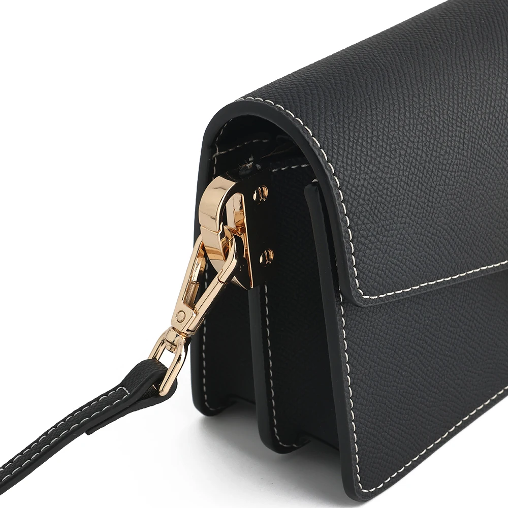 10/50/100PCS Metal Bag Side Hanger Square Ring For Handbag Strap Side Carabiner Clip Hook Chain Connector Buckle Accessories