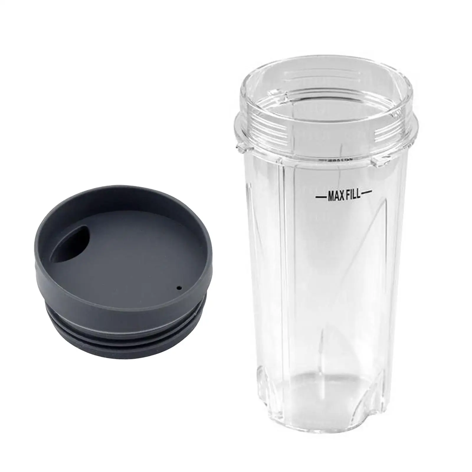 漏れのヒンジ付き蓋ミキサースペアパーツ、ドリンク漏れ防止、2 x、3.15