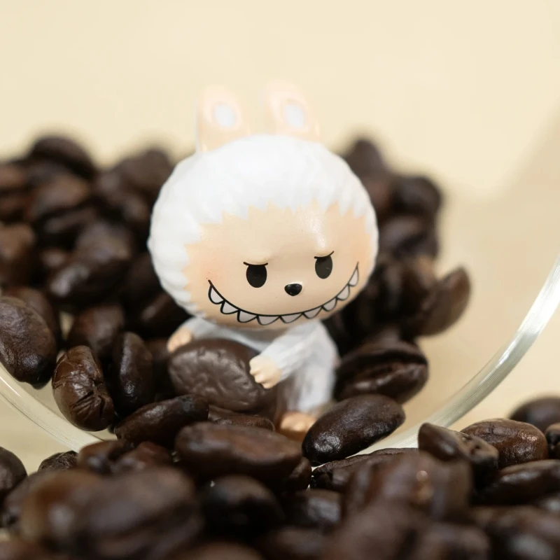 

Горячая новинка Popmart, натуральная кофейная фабрика, кофе в зернах, милые гранулы, серия-сюрприз, слепая коробка, модное украшение для рабочего стола, подарок