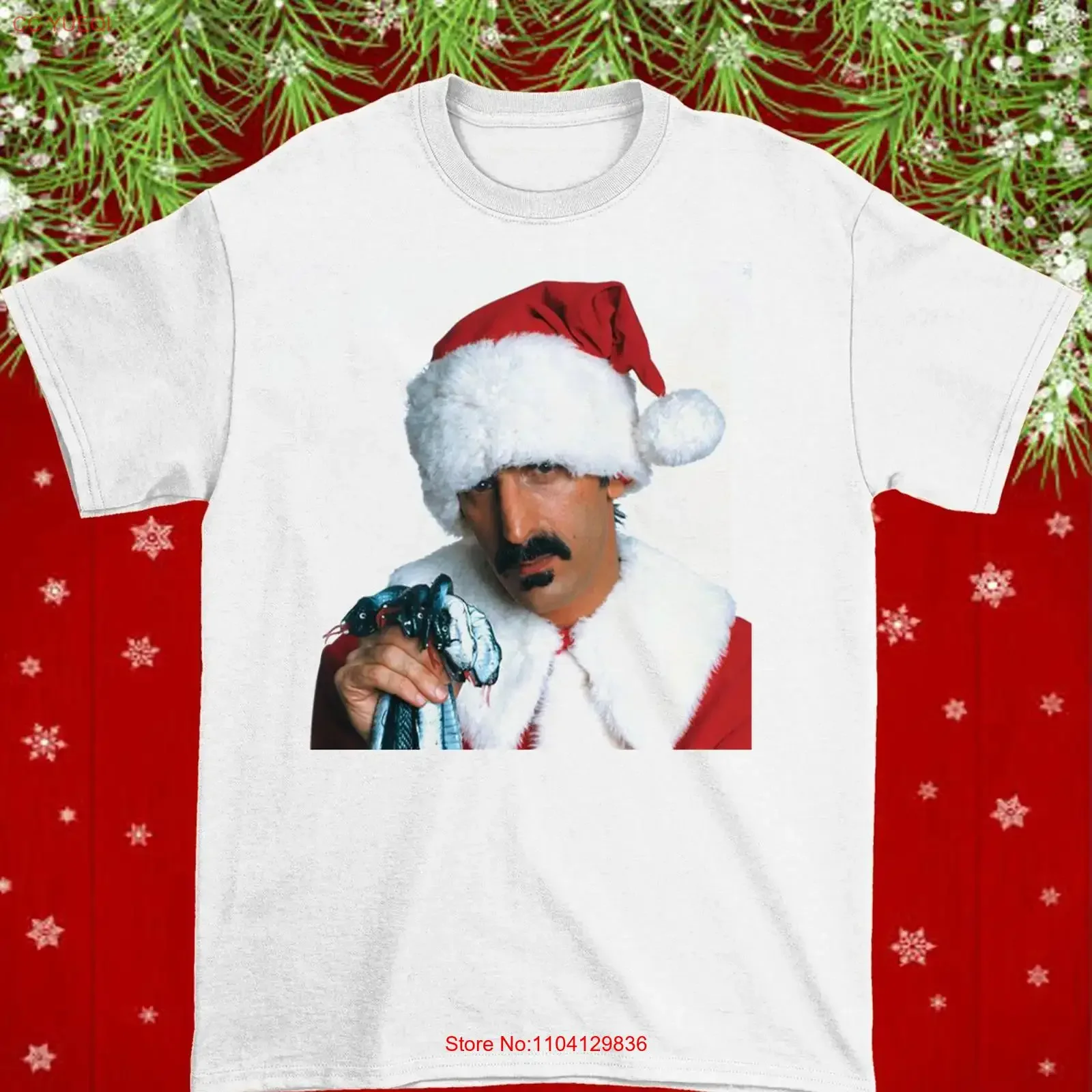 Regalo de Navidad, camiseta blanca divertida de Frank Zappa, S 5XL MM73, ropa de diseñador con estilo vintage lavada, transpirable, cómoda para hombre