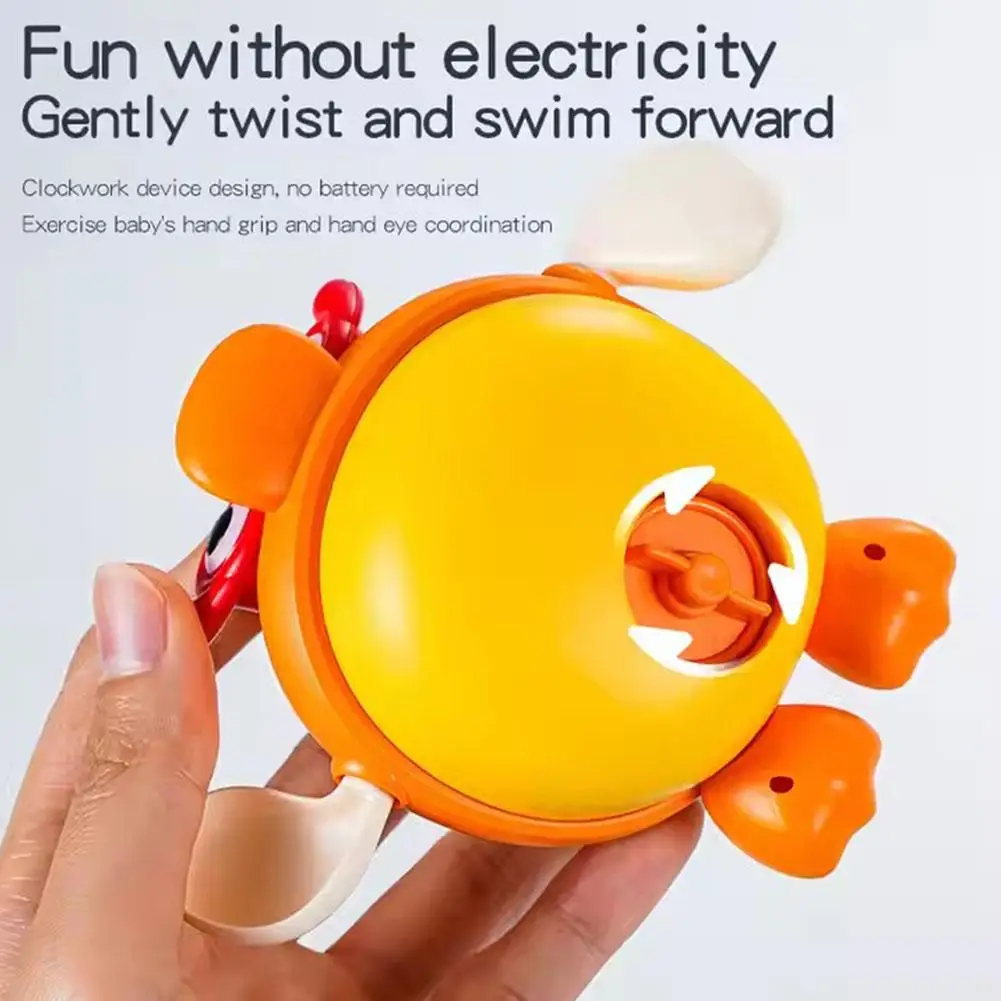 Juguetes de baño para bebés, niños, natación, pato amarillo pequeño, juego de diversión con agua, pato, baño, lindo y divertido, juguete para bañera y ducha