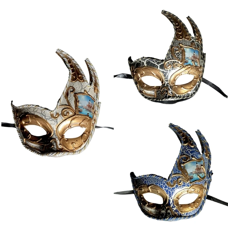 Masquerade Half Face Halloween Masquerade Eyemask Masquerade Costume Accsessory