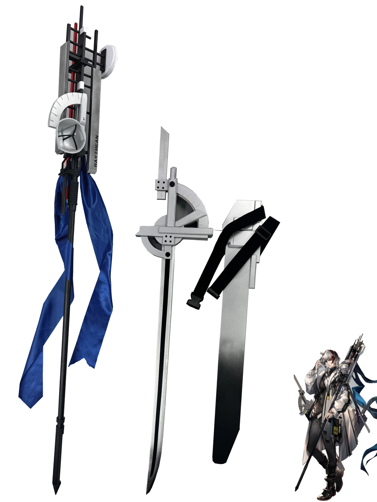 

Игра Arknights Elysium Sword, реквизит для косплея, Хэллоуин, карнавал, косплей, вечерние реквизит, аксессуары