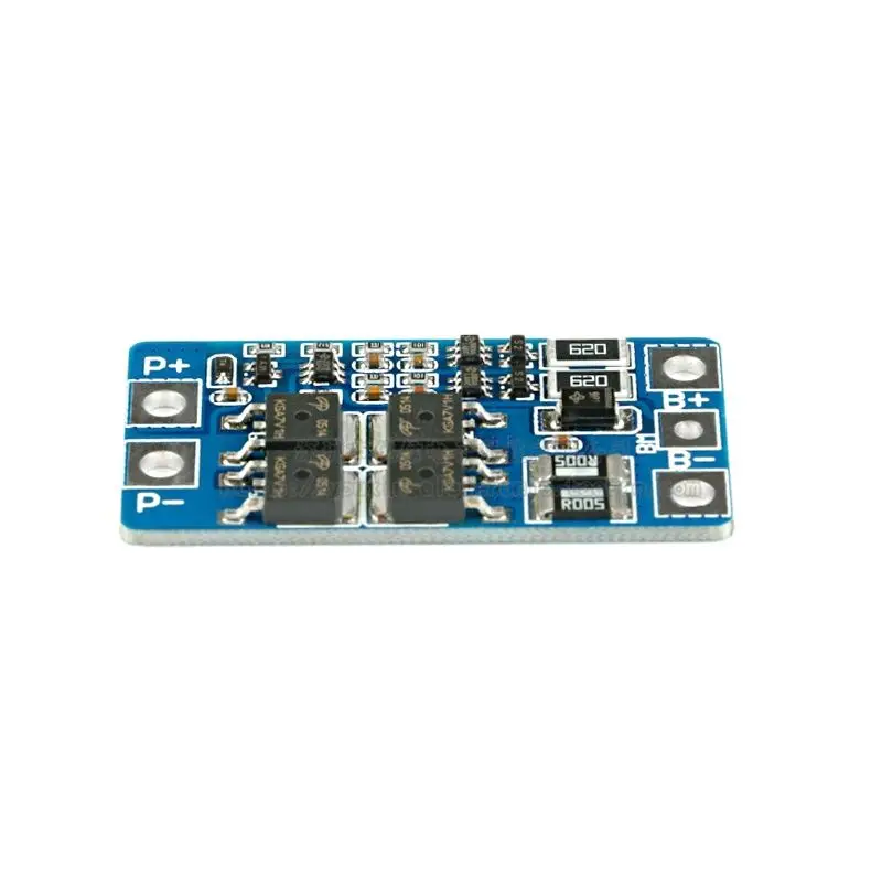 Lithium Battery Protection Plate 2 Series 7.4V 8.4V Balanced 10A Working Current for Electronic Components