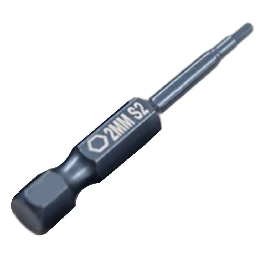 Screwdriver Bit Hex Shank Magnetic Alloy Steel Torx Screwdriver Bits Set 50mm Blue 1/4 Inch H1.5 H2- H2.5 H3 H5 Screwdriver Bit