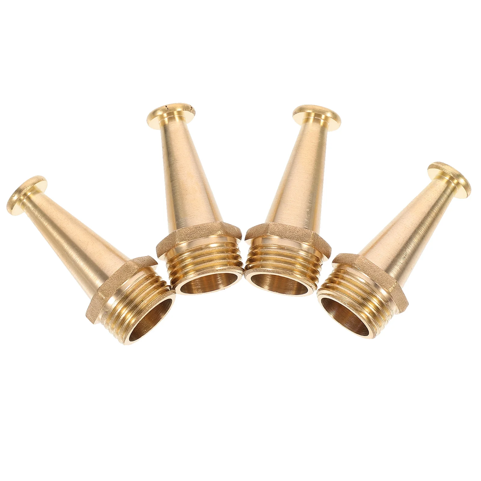 

4pcs Gun Head Copper Connector 1/2 Inch Nozzle for Car Wash Garden Irrigation Hose Sprayer Durable