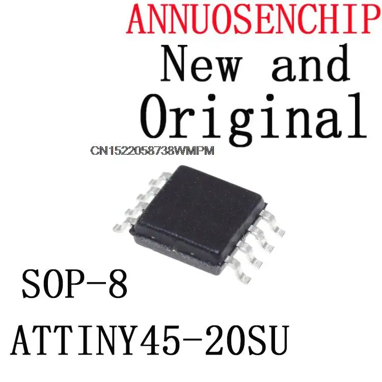 50PCS New and Original ATTINY45 SOP-8 IC In stock! ATTINY45-20SU