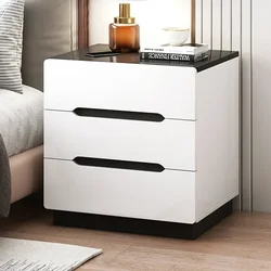 Night Chests Bedside Tables Side Bed Cabinet Storage Mid-century Bedside Tables Night Light Nightstands Comodini Cheap Furniture