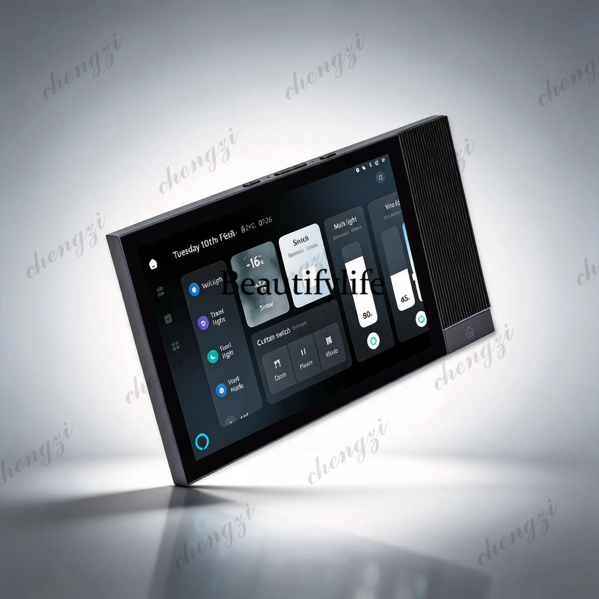 8-Inch central control screen background music Alexa Bluetooth smart home control panel player