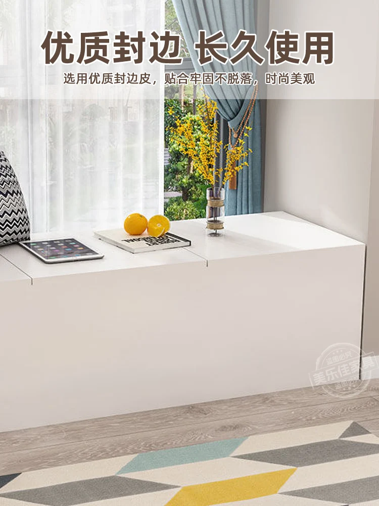 bay window cabinet locker solid wood crevice sundries storage floor ustom cabinet tatami bedside bedroom side