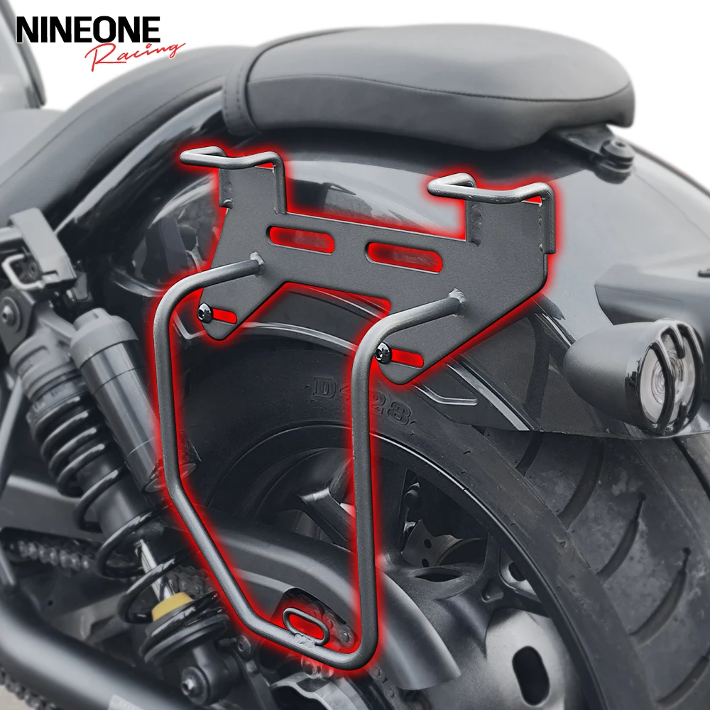 

Fit For HONDA Rebel CMX 1100 CMX1100 2021-2025 Parts Saddlebag Support Guard Bars Mount Brackets Trunk Bag Holder Accessories