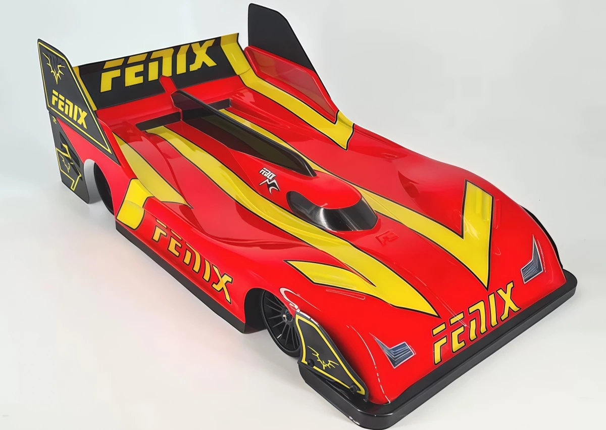 P235 1/10 Pro10 Clear PC Lexan Body Shell Front 230mm Rear 235mm Wide For 1/10 Pro10 RC Pan Car