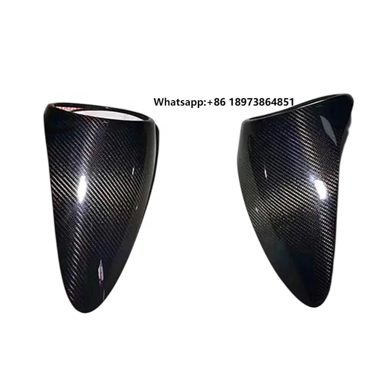 

For Ferrari 458 Italy Upgrade Oem Style Carbon Fiber Rear Tail Lampshades Rear Lamp Cover