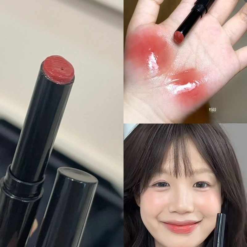 7Colors Błyszcząca Pomadka w Żelu Koreańska Kosmetyka Efekt Szklanej Połysku Nawilżająca Nieklejąca Się Formuła dla Pogrubienia Ust Codzienne Używanie